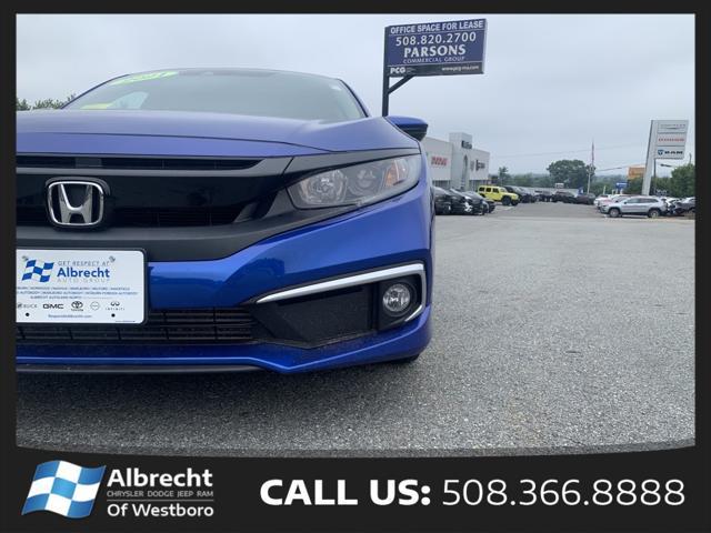 used 2021 Honda Civic car, priced at $20,999