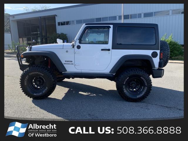 used 2017 Jeep Wrangler car, priced at $21,499