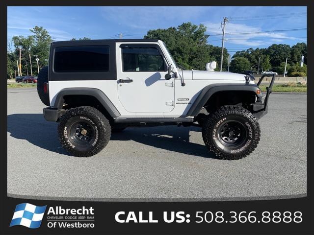 used 2017 Jeep Wrangler car, priced at $21,499