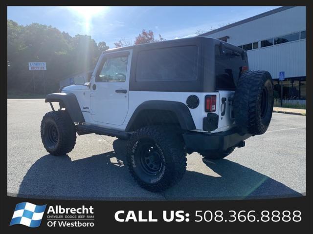 used 2017 Jeep Wrangler car, priced at $21,499