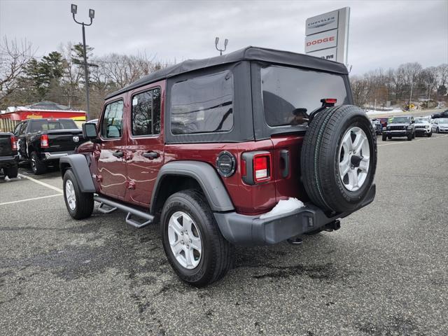 used 2021 Jeep Wrangler Unlimited car, priced at $26,600