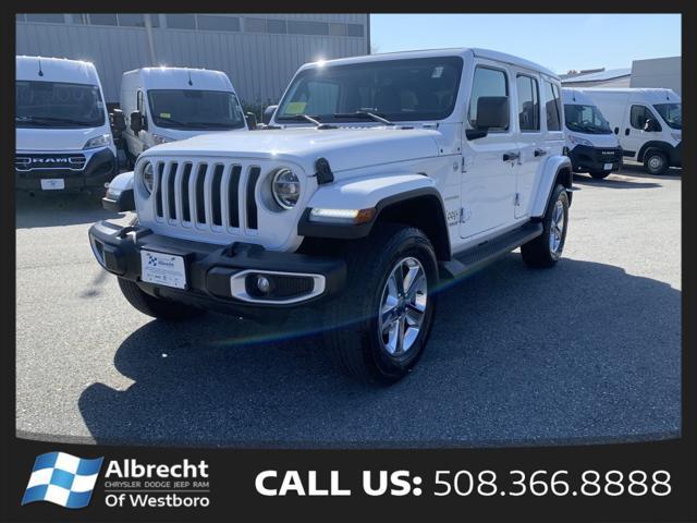 used 2021 Jeep Wrangler Unlimited car, priced at $32,540