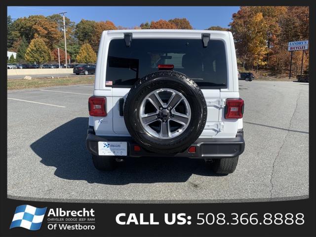 used 2021 Jeep Wrangler Unlimited car, priced at $32,540