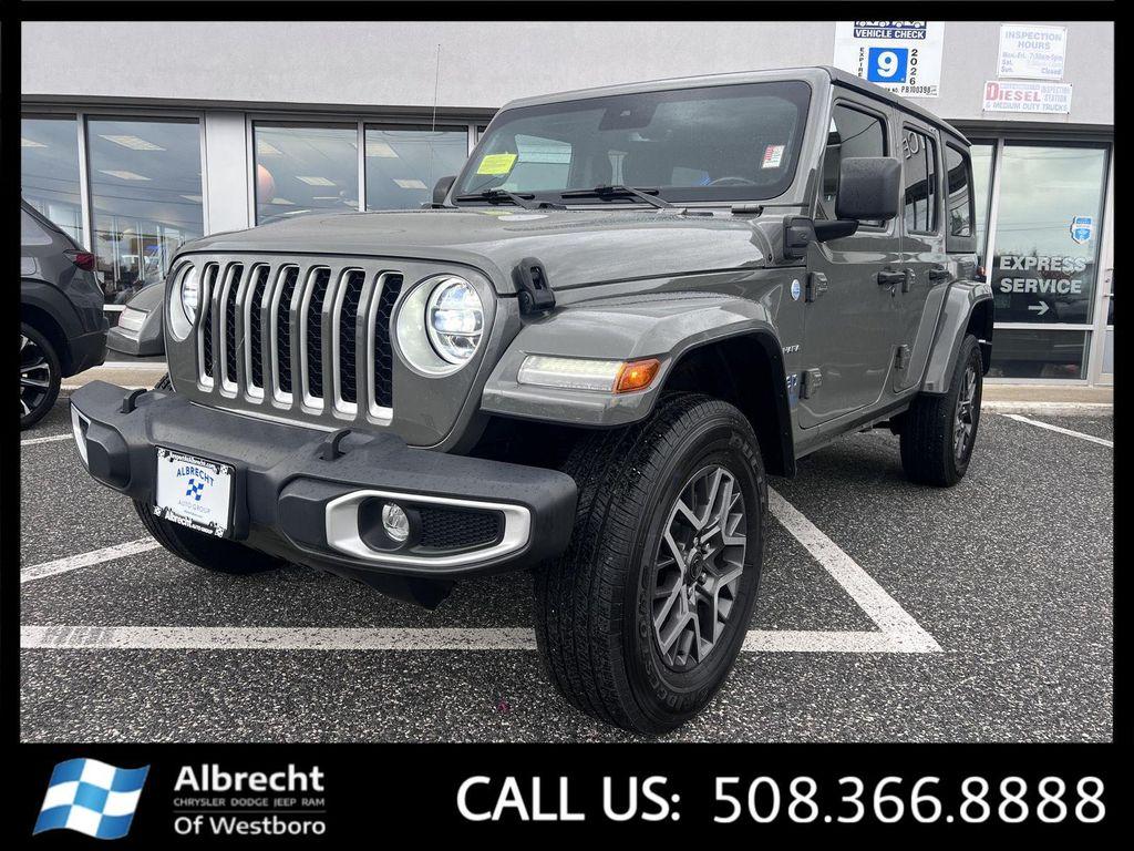 used 2021 Jeep Wrangler Unlimited 4xe car, priced at $28,999