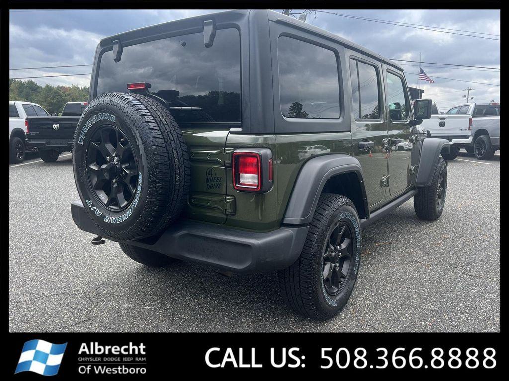 used 2021 Jeep Wrangler car, priced at $32,799