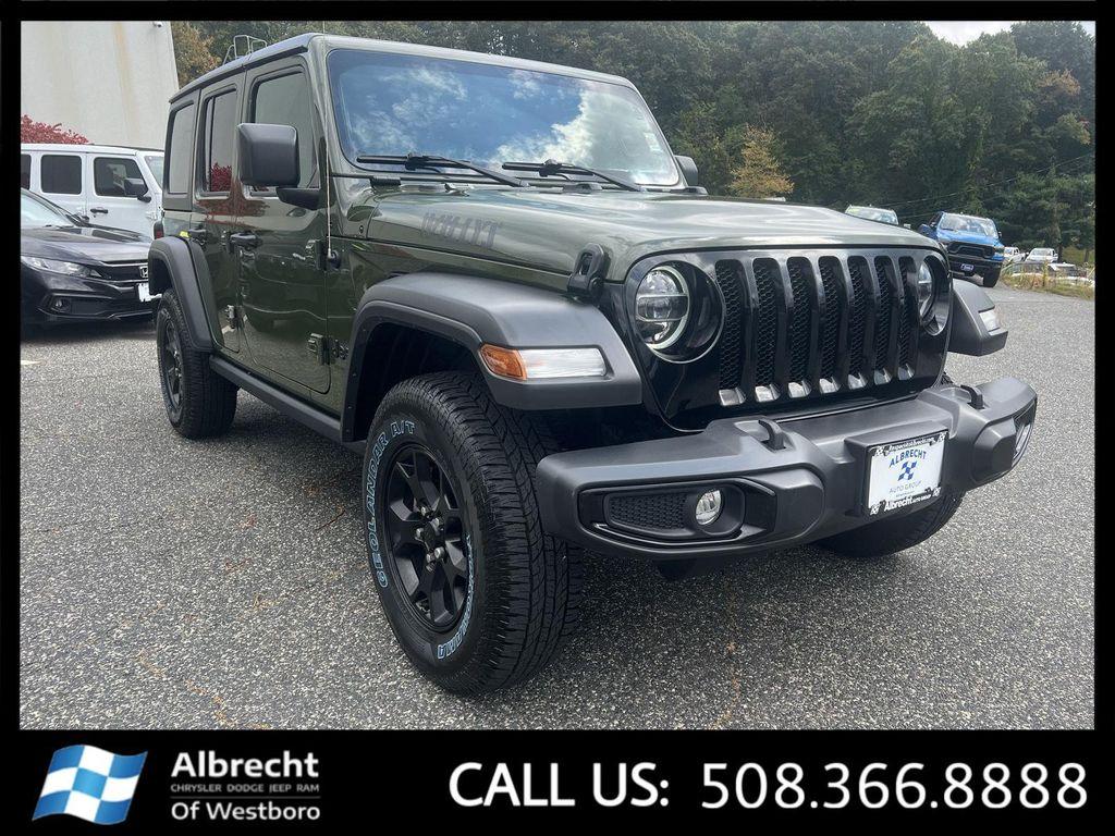 used 2021 Jeep Wrangler car, priced at $32,799