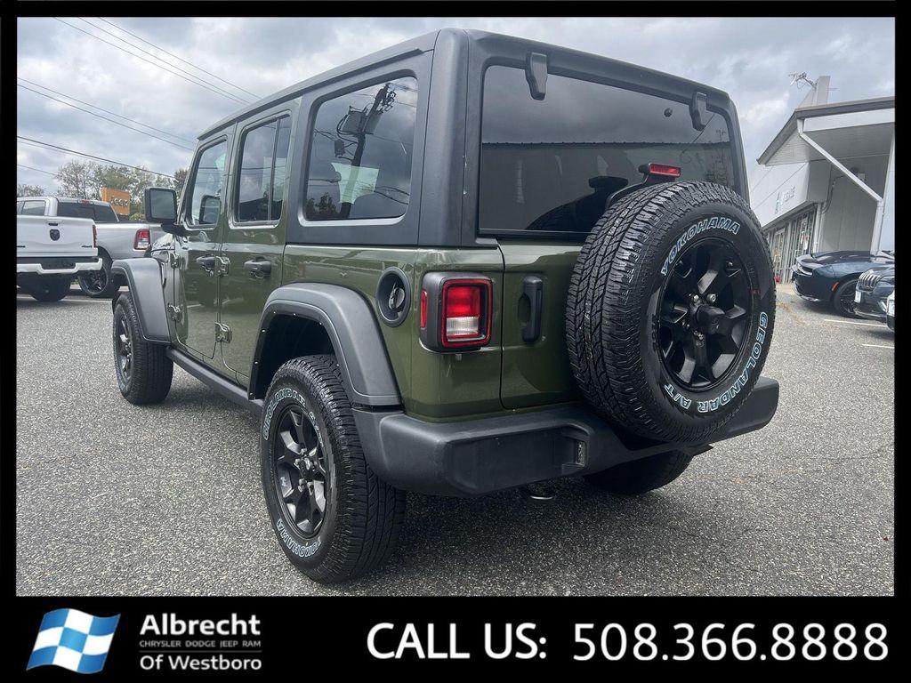 used 2021 Jeep Wrangler car, priced at $32,799