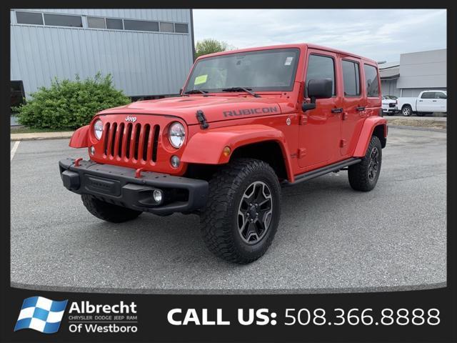 used 2016 Jeep Wrangler Unlimited car, priced at $28,905