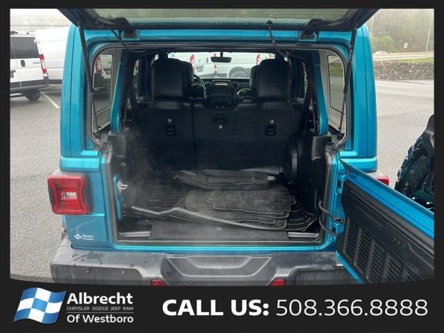 used 2020 Jeep Wrangler Unlimited car, priced at $32,999