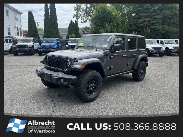 new 2024 Jeep Wrangler 4xe car, priced at $57,383