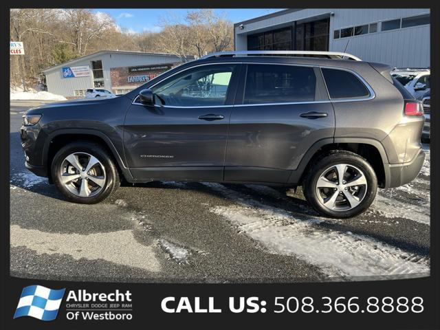 used 2021 Jeep Cherokee car, priced at $25,999