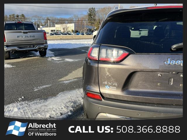 used 2021 Jeep Cherokee car, priced at $25,999