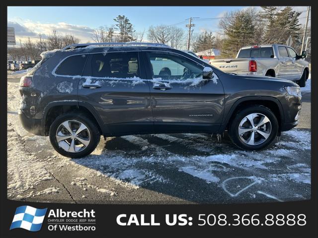 used 2021 Jeep Cherokee car, priced at $25,999