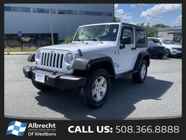 used 2015 Jeep Wrangler car, priced at $23,499