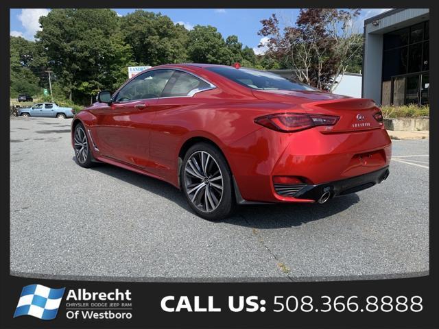 used 2021 INFINITI Q60 car, priced at $33,999