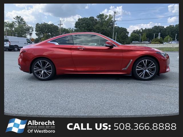 used 2021 INFINITI Q60 car, priced at $33,999