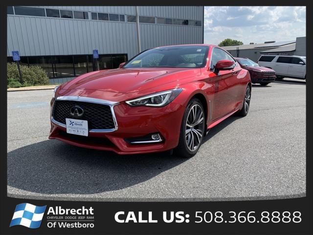 used 2021 INFINITI Q60 car, priced at $33,999