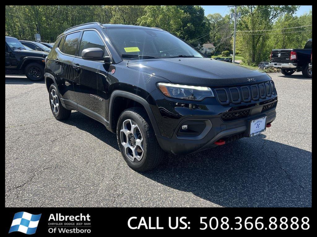 used 2022 Jeep Compass car, priced at $21,999
