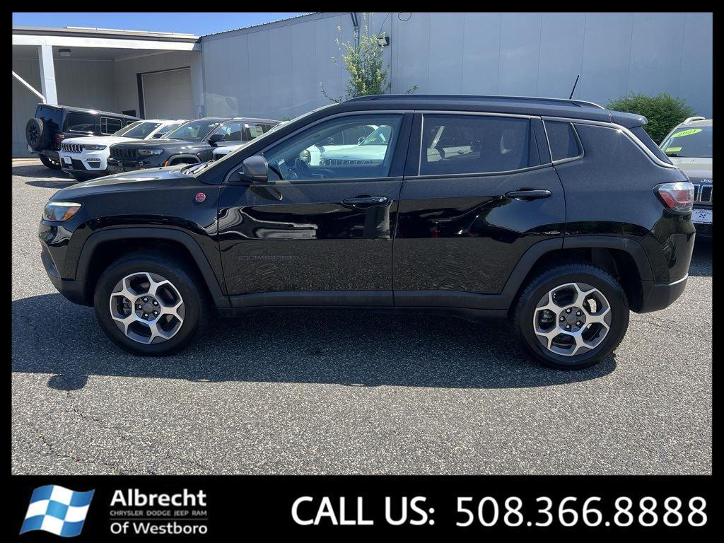 used 2022 Jeep Compass car, priced at $21,999