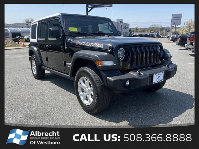 used 2021 Jeep Wrangler Unlimited car, priced at $32,999