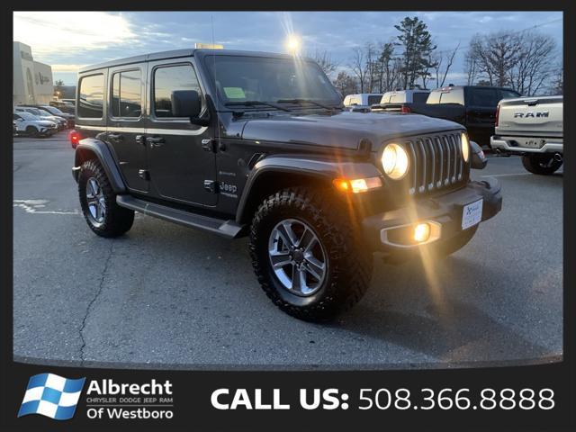 used 2021 Jeep Wrangler Unlimited car, priced at $35,999