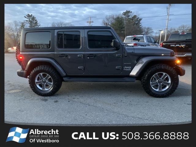 used 2021 Jeep Wrangler Unlimited car, priced at $35,999