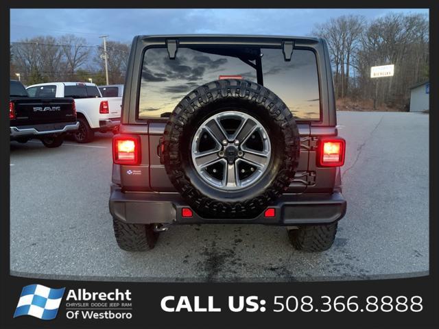 used 2021 Jeep Wrangler Unlimited car, priced at $35,999