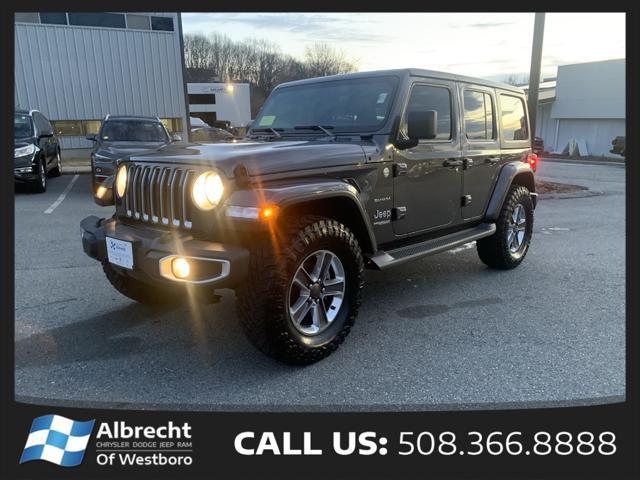 used 2021 Jeep Wrangler Unlimited car, priced at $35,999