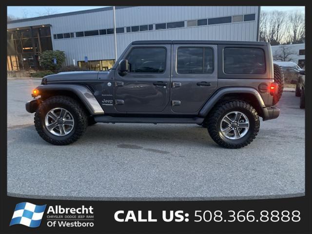 used 2021 Jeep Wrangler Unlimited car, priced at $35,999