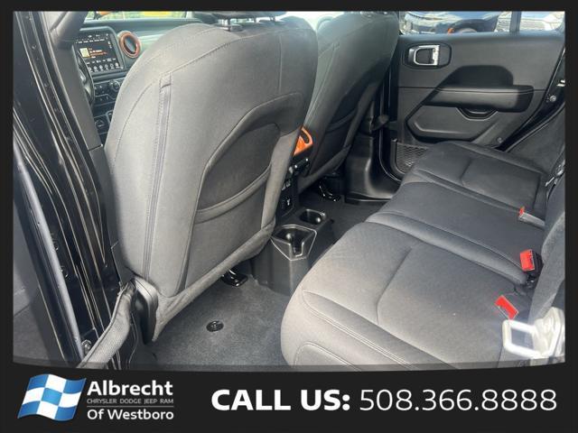 used 2022 Jeep Wrangler Unlimited car, priced at $35,999