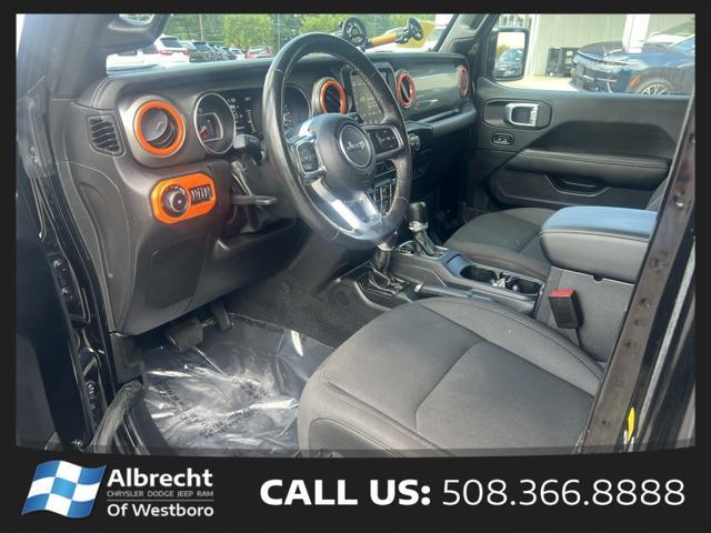 used 2022 Jeep Wrangler Unlimited car, priced at $35,999