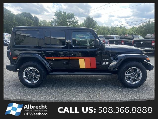 used 2022 Jeep Wrangler Unlimited car, priced at $35,999