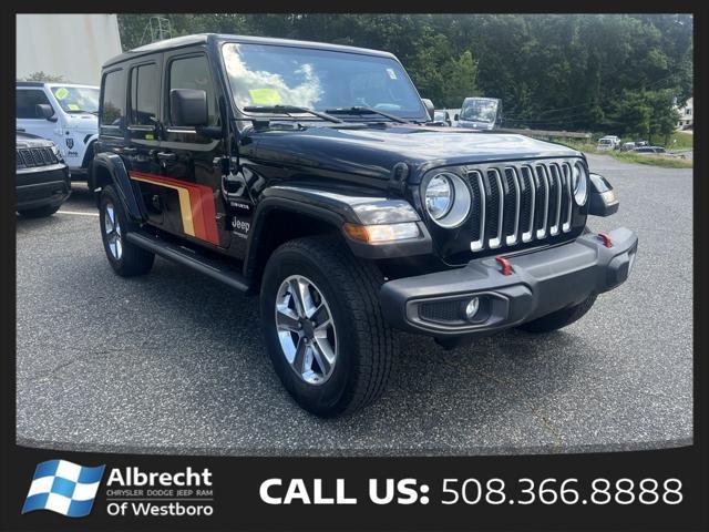 used 2022 Jeep Wrangler Unlimited car, priced at $35,999