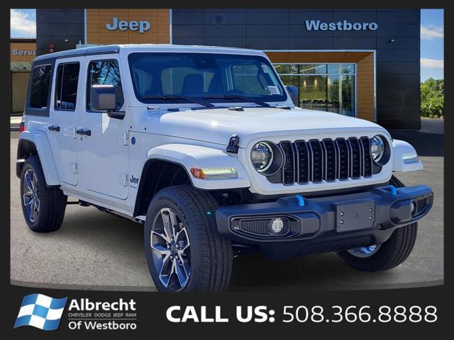 new 2024 Jeep Wrangler 4xe car, priced at $45,075