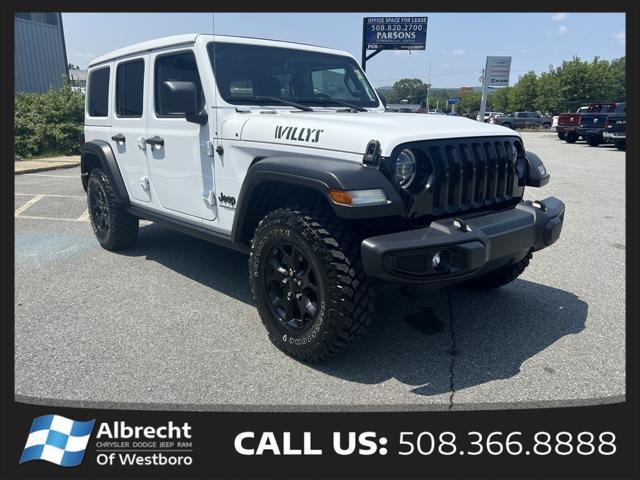 used 2021 Jeep Wrangler car, priced at $34,857