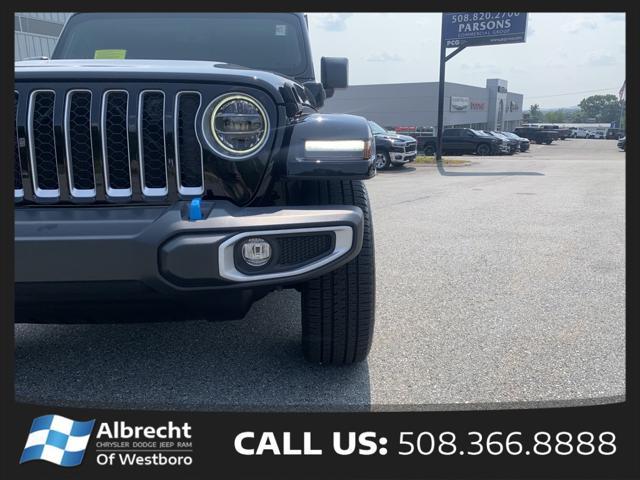 used 2022 Jeep Wrangler Unlimited 4xe car, priced at $33,999