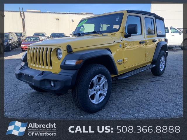 used 2019 Jeep Wrangler Unlimited car, priced at $33,868