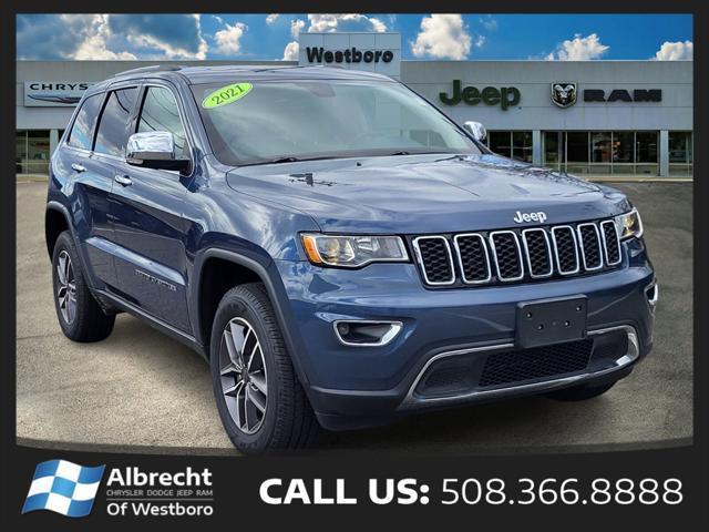 used 2021 Jeep Grand Cherokee car, priced at $27,654