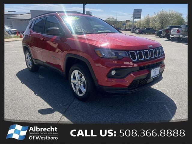 used 2023 Jeep Compass car, priced at $24,599