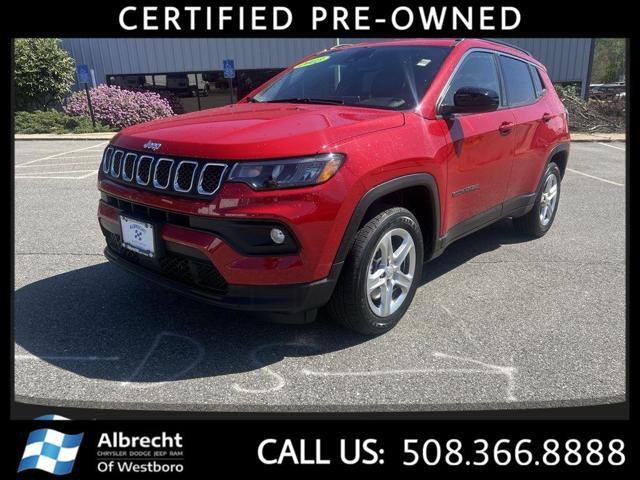 used 2023 Jeep Compass car, priced at $24,599