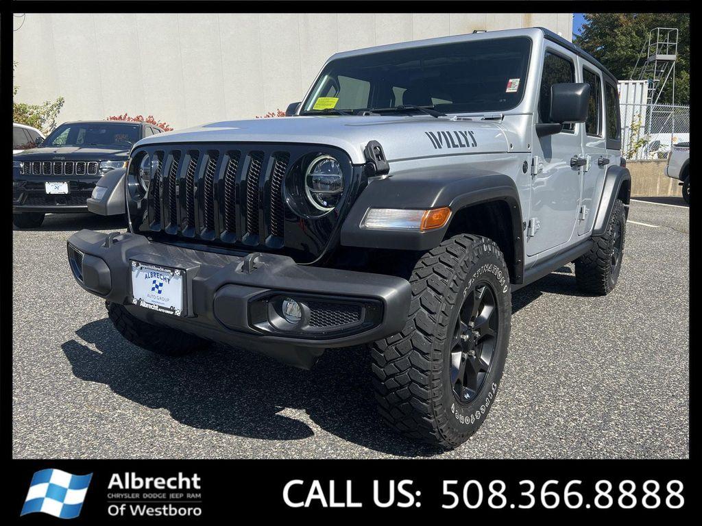 used 2022 Jeep Wrangler car, priced at $33,999