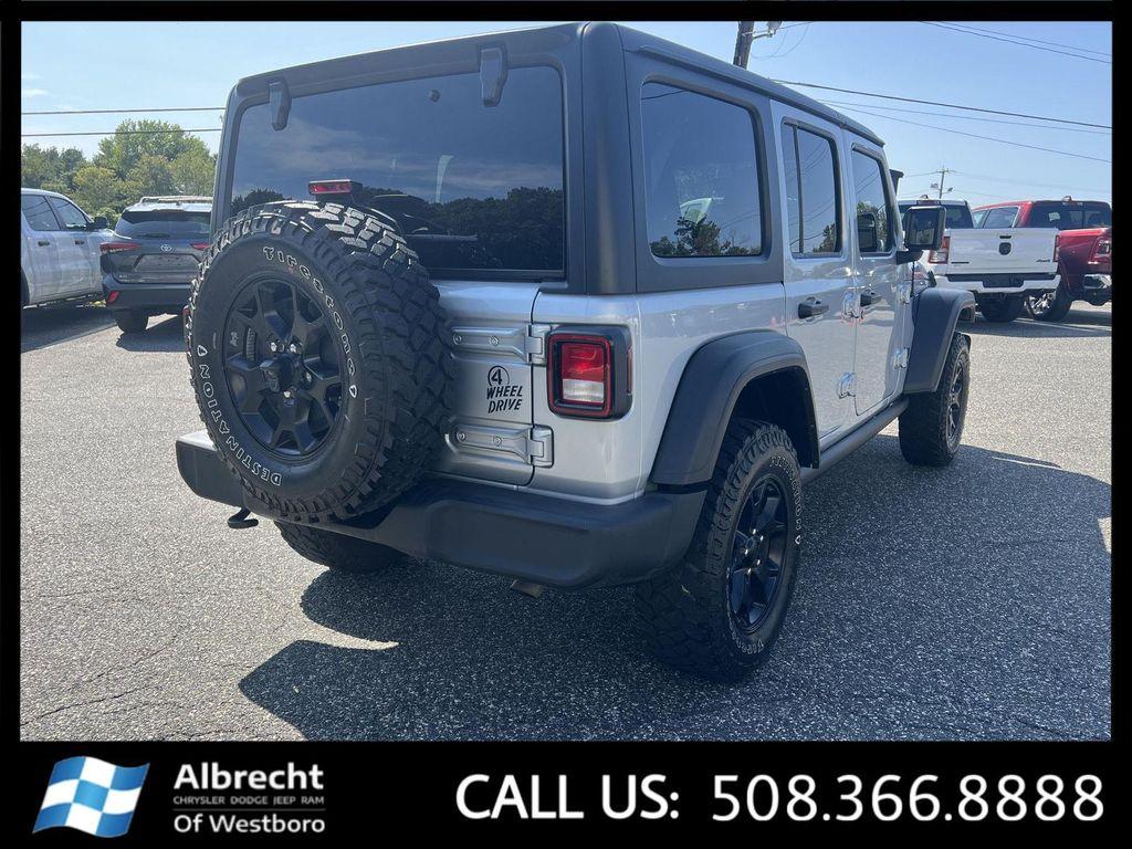 used 2022 Jeep Wrangler car, priced at $33,999