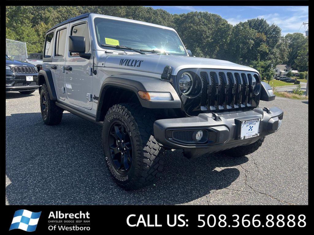 used 2022 Jeep Wrangler car, priced at $33,999
