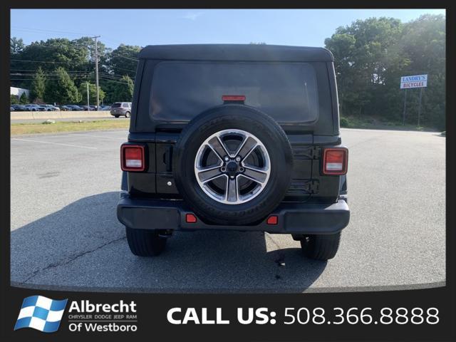 used 2020 Jeep Wrangler Unlimited car, priced at $28,999