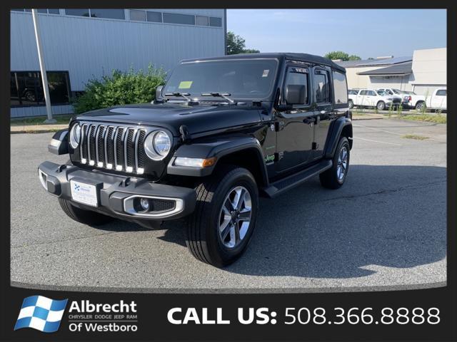 used 2020 Jeep Wrangler Unlimited car, priced at $28,999