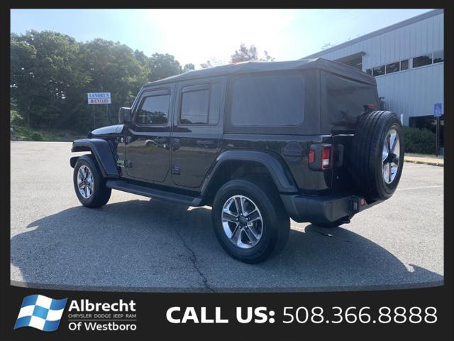 used 2020 Jeep Wrangler Unlimited car, priced at $28,999