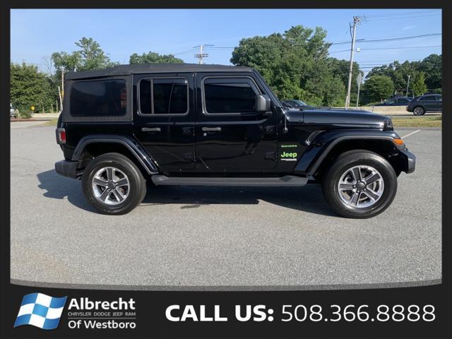 used 2020 Jeep Wrangler Unlimited car, priced at $28,999