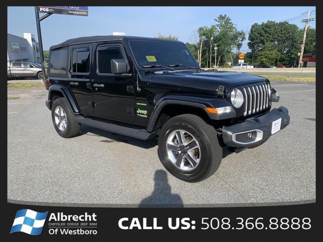 used 2020 Jeep Wrangler Unlimited car, priced at $28,999