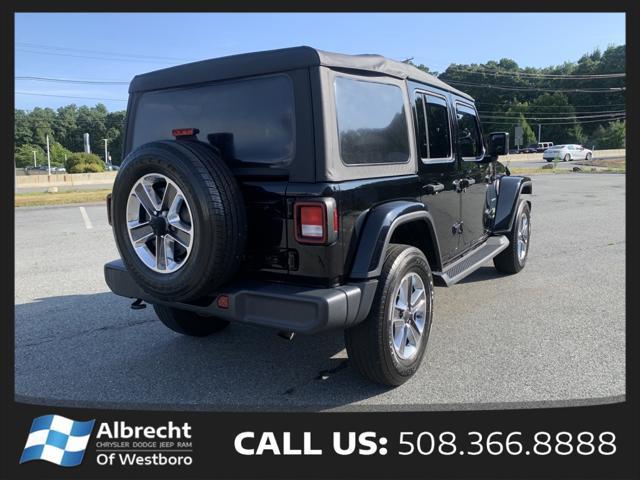 used 2020 Jeep Wrangler Unlimited car, priced at $28,999