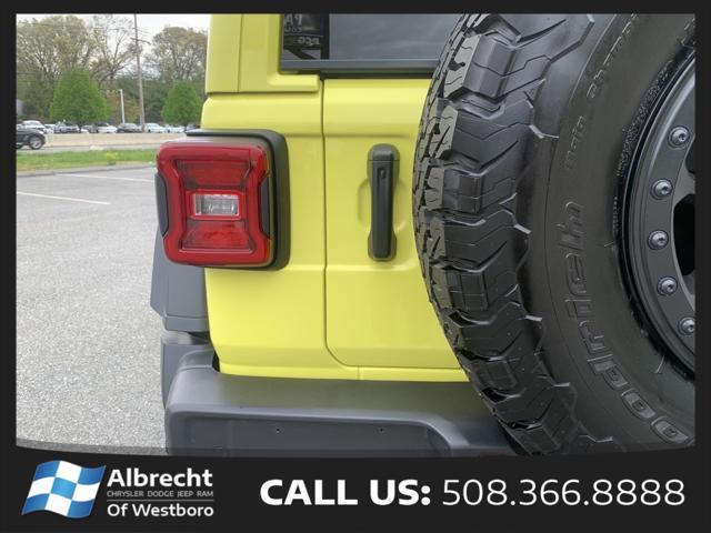used 2022 Jeep Wrangler Unlimited car, priced at $48,543
